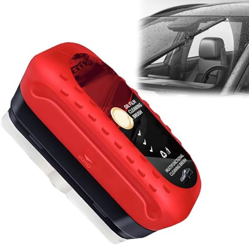 Bettinay 120ml Automotive Oil Film Cleaning Brush, Glass Cleaner Board for Car