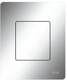 TECEsolid Urinal-Betätigungsplatte, inkl. Kartusche, zum TECE-Druckspülgehäuse U1, 92424, Farbe: Chrom glänzend