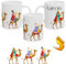 CREATIVASS Taza personalizada con nombre para Navidad y Reyes Magos Diseño Original Regalo Navidades Fiesta Melchor Gaspar Baltasar Renos Papa Noel Elfos 24 modelos (REYES5)
