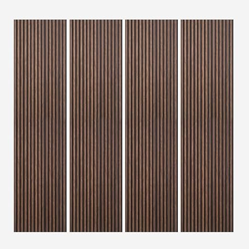 4 x panneaux insonorisants en bois 3D pour intérieurs 240x60cm Kover-SO