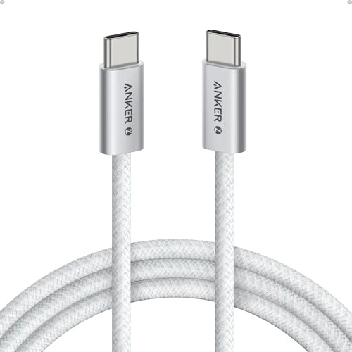Anker Zolo Usb-c To Usb-c Geflochtenes Kabel (1 M, 240W) - Weiß - A8060