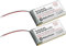YELUFT 2 Stück 3.7V 3000mAh Lithium Polymer Akku 1S 1C Wiederaufladbare Batterie mit Schutzplatine und Micro JST 1.25 Stecker für ESP32 Entwicklungsboard