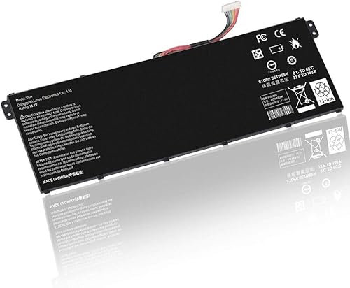 ZEM1 PC Battery Compatible with Acer Aspire V3-371 V3-111P V5-122 V5-132 V5-122P V5-132 E3-111 E3-112 E3-112M ES1-111 ES1-111M, ES1-131, ES1-311 , ES1-3 31, ES1-511, ES1-512 15.2V 48Wh / 3220mAh