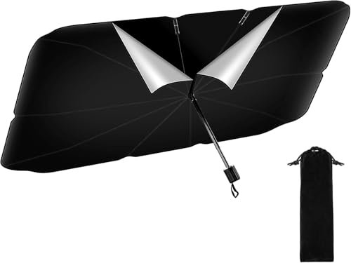 Parasol Coche Delantero Plegable UV y Evita la decoloración del salpicadero y el Interior,para Renault Clio 3.