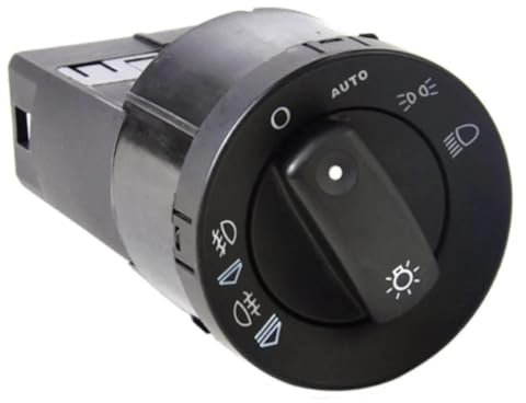 Toiumops Interruptor Control Faros para Audi A4 B6 B7 S4 RS4, Interruptor de Control automático de Faros antiniebla 8E0941531B