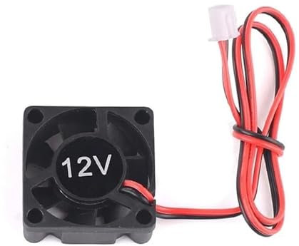 1 ventilateur d'imprimante 3D 3010 12 V 24 V 3 cm ventilateur silencieux ventilateur de refroidissement(12V)