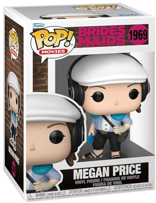Funko POP! Movies: Bridesmaids - Megan | Offizieller Fanartikel und Merch - Vinyl Sammelfigur als Regal Deko - Geschenkidee zum Geburtstag für Fans und Sammler