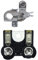 PENCHEAK Automotive Accessory For 2011-2014 Battery Terminals Clamp And Battery Fuses Terminals AL3Z-14526-AA Replacement Part