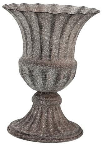 OUNONA Vaso Commemorativo per Cimitero Portafiori per Decorazioni Lapidi Vaso per Fiori Freschi o Artificiali Design Unico e Resistente per Onorare Tuoi