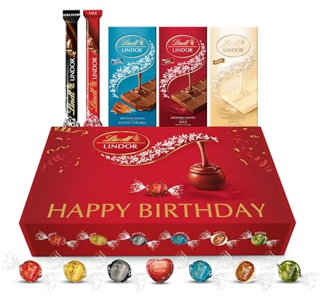 Lindt Schokolade LINDOR Mischung (Happy Birthday)