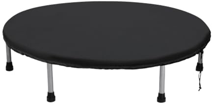 Ocnvlia Garden Fitness Rebounder-Abdeckung, wasserdicht, Mini-Trampolin, schützend, rund, für drinnen und draußen, 102 x 11 cm