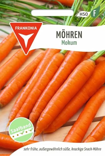 FRANKONIA® Möhre, Mokum F1, Saatband - Gemüse-Samen Möhren-Samen Saatgut Samen (Daucus carota)