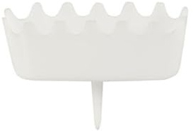 PAPSTAR Halter für Zahlenkerzen 3,8 cm x 4,9 cm x 1,2 cm Weiss