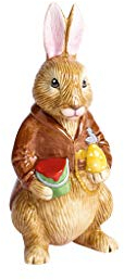 Villeroy & Boch Bunny Tales Porzellanfigur Opa Hans, Porzellan 14,5cm Mehrfarbig