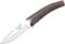 Joker Outdoor-Messer Luchadera CC69, Hirschhorngriff, 10 cm MOVA-Klinge, jagdmesser mit brauner Lederscheide, Werkzeug zum Angeln, Jagen, Camping und Wandern