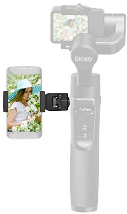 Docooler Gimbal Stabilizer Handyhalterung Smartphone Clip Clamp Bracket Kompatibel mit hohen iSteady Pro/Pro 2 / Mobile + Stabilisatoren