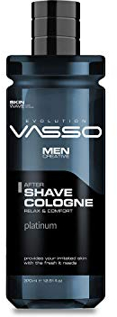 Professionelles Aftershave mit holzigem Duft Vasso Aftershave Platinum, 350 ml.