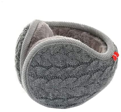 Ohrenschützer Damen Herren Plüsch Ohrenwärmer Rückentragend Ohrwärmer Faltbare Winterzubehör Outdoor Ski Verdickt Ohrenschutz Laufen Earmuffs Wandern Earband Winterohrenwärmer für Camping Bergsteigen