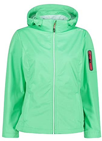 CMP, Lightweight, windproof and waterproof softshell melange jacket WP 8,000, MENTA MEL., D34