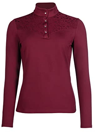 HKM Unisex Berry Lace Bluse (1er Pack)