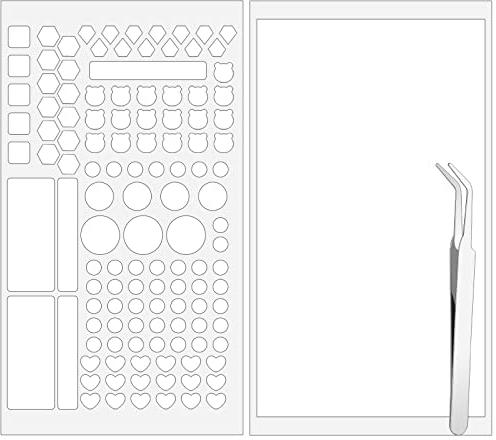LED Abdeckung Lichtblockierende Aufkleber Lichtdimmer Folie Selbstklebend 2er-Pack Weiße Abdunklungsfolie für Elektronik, Router, Uhren, Monitore, Haushaltsgeräte Dimmen 70% - 80%
