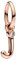 Rosa d’oro Ciondolo con Lettera J Dell'alfabeto in Argento Sterling 925 Charm Bead con A alla Z Pendente con Zirconia Cubica Compatibile con Pandora e Europei Bracciale Collane da Donna