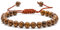 TINGN Edelstein Armband Perlen 6mm Naturstein Armband Perlen Männer Frauen Stressabbau Yoga Perlen Verstellbares Halbedelstein Armband
