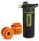 Grayl GeoPress Outdoor- & Reisewasserfilter | für 250L Wasser | Filterkartusche wechselbar | Black Camo mit 2 Ersatzfilter