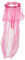 Abaodam 70cm Kinder Blumenmädchen Stirnband Spitze Hochzeit Schleier Schichten Tüll Schleier Kind Hochzeit Stirnband