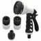 BaraSh Gartenbrausen-Set mit 9 Funktionen Gardena Brause Schlauch Anschlussset Gartenschlauch-SprüHpistole