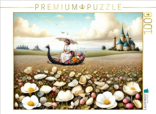 CALVENDO Puzzle Drachenbootausflug | 1000 Teile Lege-Größe 64 x 48 cm Foto-Puzzle für glückliche Stunden