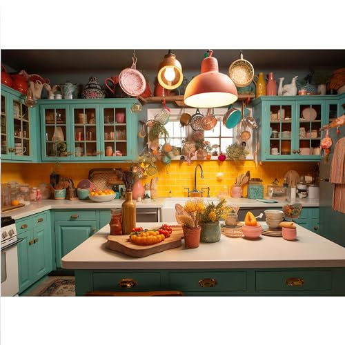 HUADADA Jigsaw Puzzles 1000 Pieces for Adults jigsaw puzzles for adults 1000 Piece Puzzle Educational Games Home Decoration Puzzle-Mom's Kitchen