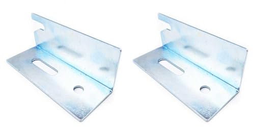 Universal Adjustable Radiator Brackets 2 Pack Galvanized Steel