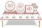 69pcs Rose Gold 60th Birthday Decorations for Women,60th Birthday Tableware Tablecloth Paper Plates Napkins Serviettes and Cups Sets for 60th Birthday Table Decorations for Her 60th Birthday Gifts