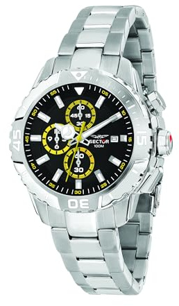 Sector No Limits Herrenuhr, Chronograph, Analog, 43 mm, Legend-Kollektion, Geschenk für Männer R3273735001
