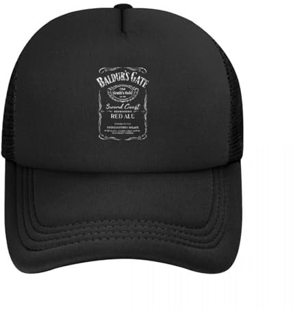 EIILHUED Red Ale Trucker Caps Unisex Sport Dad Hut Sonnenhut Sonnenhüte Verstellbare Polyester Mesh Baseballkappe