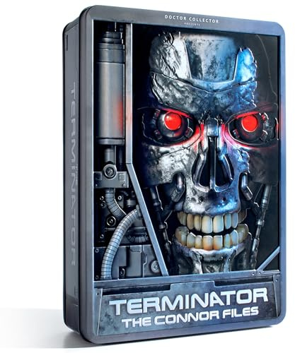 Doctor Collector Terminator The Connor Files Kit, Collectible Edition with exclusive accessories in a metal box
