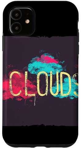 Hülle für iPhone 11 Schöne bunte Wolken