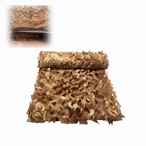 YJSGHRHL Tarnnetz Militär Camouflage Netz Schattennetz, Tarnung Camo Net Jagd für Verstecken Camping Dekoration Tarnzelt Bar Tarn Außen Fotografie Pergola Garten 1m 2m 4m 7m 10m 14m 20m(8M x 11M)