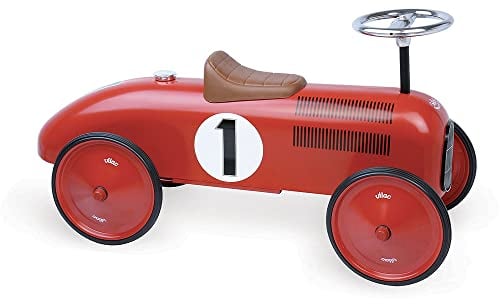 Porteur voiture vintage Rouge - Vilac