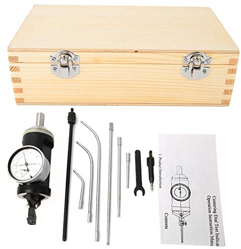 Messuhr, 0-3mm 0,01mm Zentrieranzeige Positionierhilfe Messwerkzeug Zentriertest Messuhr für die mechanische Bohrungsmessung