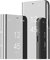 IMIRST Flip Case for Apple iPhone 14 Pro Max - Mirror Design Clear View Flip Bookstyle Luxury Protecter Shell With Kickstand Phone Case Cover for Apple iPhone 14 Pro Max. Flip Mirror: Silver