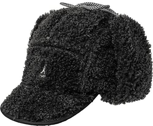 Kangol Faux Shearling Utility Flap CA, Béret,