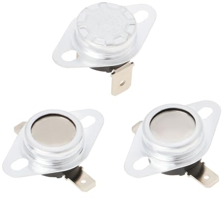 VGOL Paquete de 3pcs Termostatos para Secadora Kit de Termostato de Elemento Calefactor OEM C00849189 Compatible con I2D71WUK I2D81BUK I2D81SUK H2D71WUK H2D81WEUK Modelos