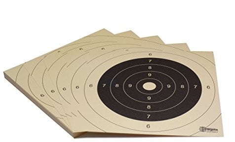 Zielscheiben *Classic Target* / 26x26 cm/Schießscheibenkarton 200 g/m² Chamois