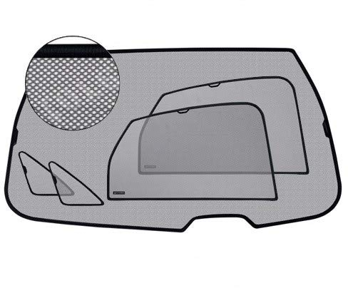 Laitovo Sonnenblenden kompatibel mit Hyundai Tucson 2015-2020 - 2X Seitenfenster + 2X Kofferraumseiten + 1x Großes Kofferraumfenster