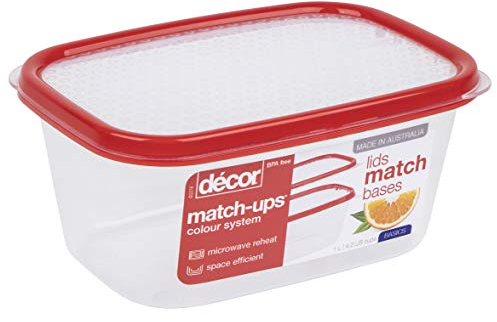Décor MATCH-UPS BASICS OBLONG RED 1L