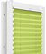 Fenster DEKOR - Rollos für Fenster Limette - Klemmfix Rollo ohne Bohren 120 x 110 cm - Doppelrollo mit einer breiten Auswahl an Größen und Farben - Blickdichte Rollos, einfach zu montieren