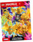 Lego Ninjago Karten Trading Cards Serie 8 - CRYSTALIZED (2023) - 1 Sammelmappe Sammelkarten Bundle + 10 Originale Hüllen