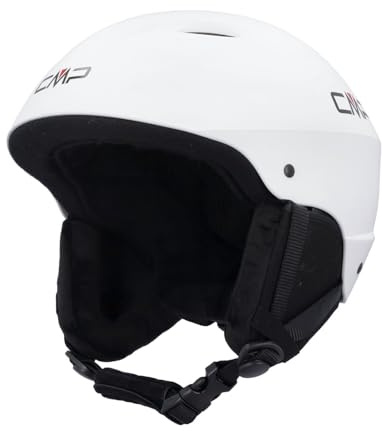 CMP Yj-2 Kids Ski Helmet - 3B17894, Unisex-Jugend Skihelm, Weiß, XS -
